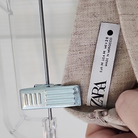 Zara Size M Long Tan Skirt - Picture 2 of 5